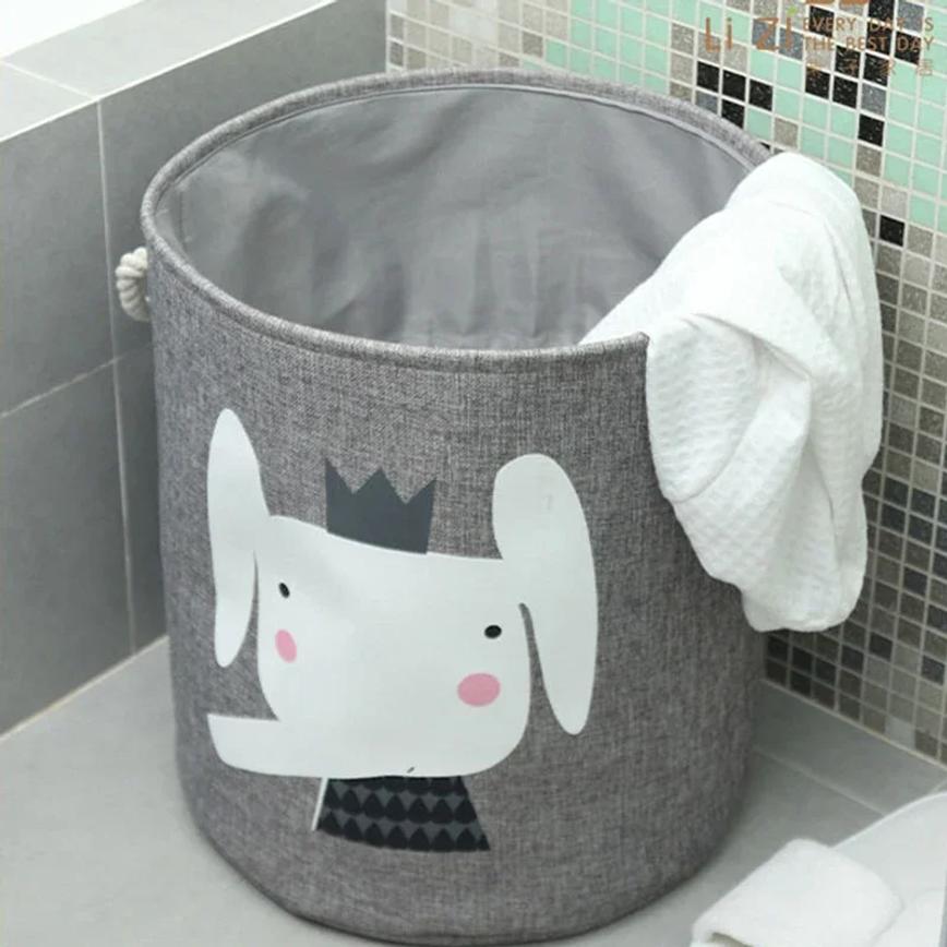 Home Large Laundry Basket Foldable Storage Box Collapsible Child Toy Laundry Bag Dirty Clothes Hamper Bathroom Organizer Bucket