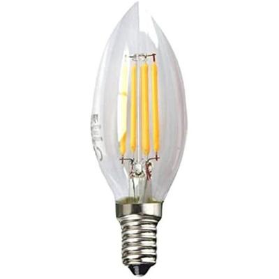 LED Filament Bulb - SILVER ELECTRONICS - E14 - 4 W - 20,000 Hours - Cool White