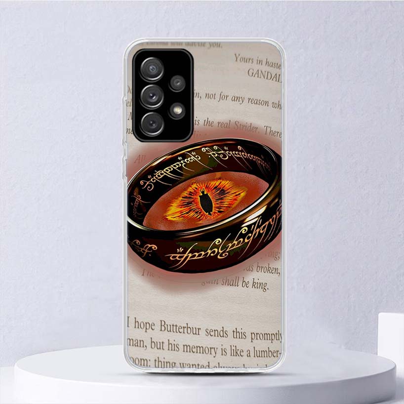 The L-Lord of The R-Rings Soft Case For Samsung Galaxy A17 A16 A26 A36 A56 A15 A14 A13 A55 A54 A53 Phone Cover A25 A35 A24 A34 A
