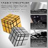 Sengso Mirror Cube 2X2 3X3 4X4 Magic Tower High-Reflectivity Puzzle Toy - Birthday Gift For Adults & Children'S Logic Training