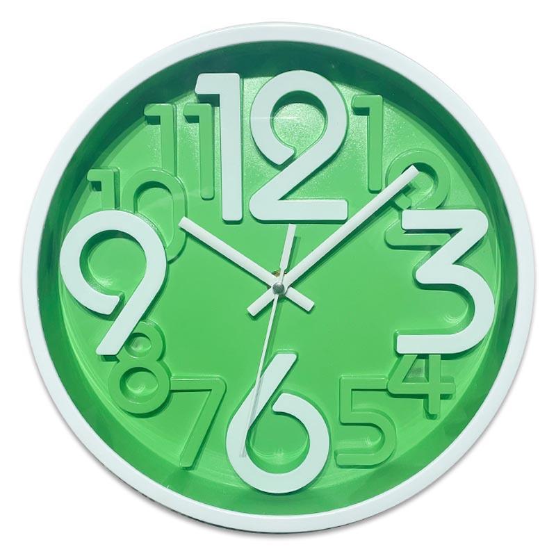 Three-dimensional Digital Wall Clock Home Living Room Wall Clock Creative Modern Simple Clock Quartz Clock Wall Clock