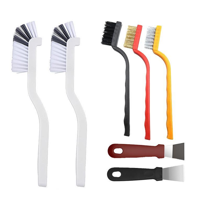 1-15 Pcs Crevice Cleaning Brush Set, Hard Bristle Cleaning Supplies For Kitchen, Bathroom, Corner, Grout, Sink, Cup, Teapot, Bot