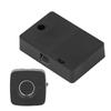 Fingerprint Drawer Lock 0.5 Seconds Fast Unlocking Embedded Smart Biometric Cabinet Lock for Home Office Black