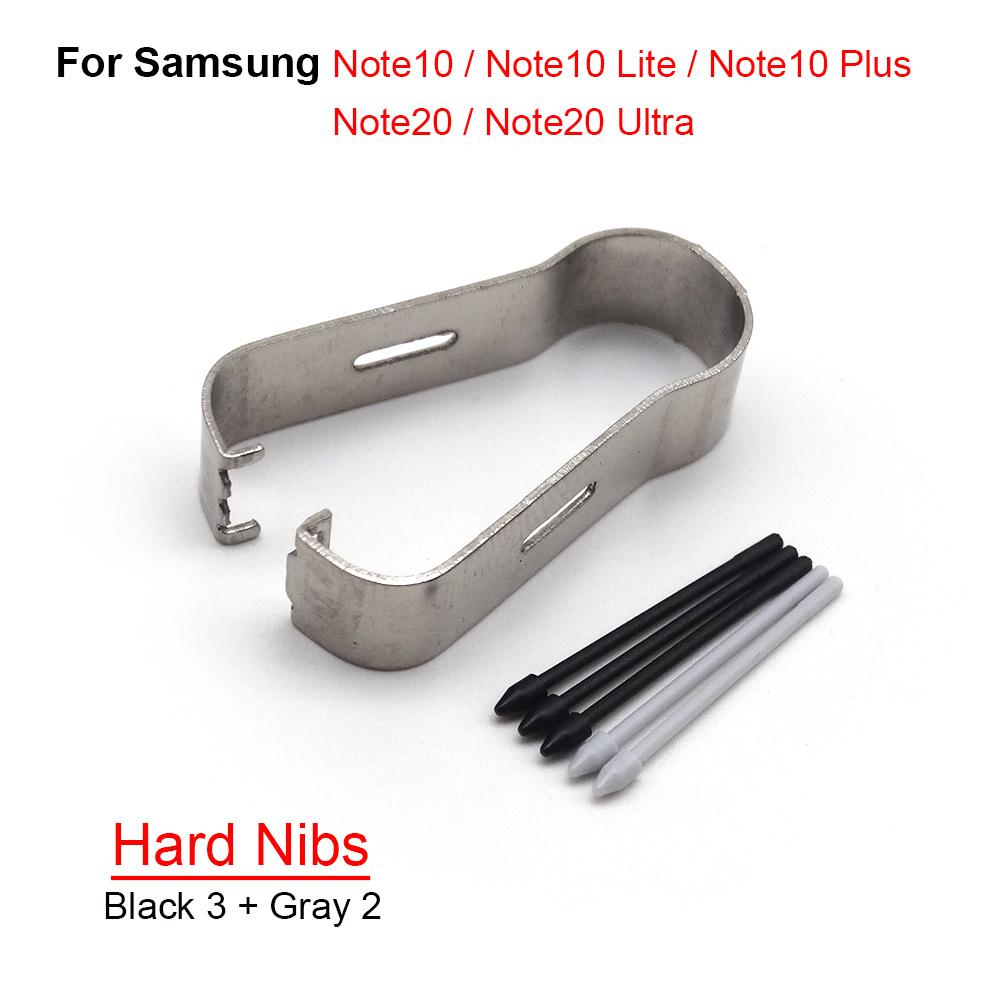 S Pen Nib Tips For Samsung Galaxy Note 10 Lite Note10 Plus / Note 20 Note20 Ultra Touch Stylus Tip Nibs With Metal Removal Clip 6