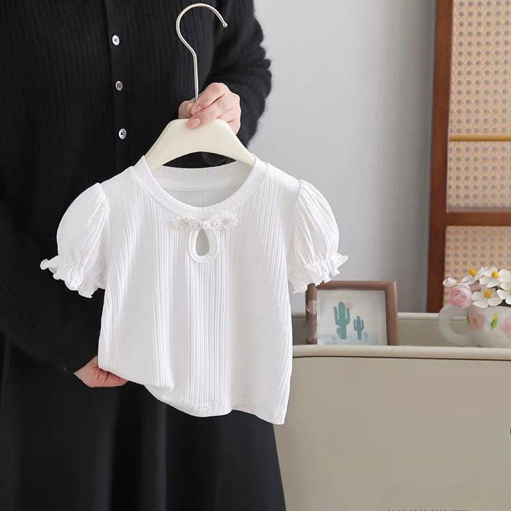 

Футболка с короткими рукавами для девочек, летняя, мягкая, тонкая, дышащая, модная 90