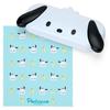 SANRIO Face-Shaped Glasses Case Pochacco 588288 (Approx. 16.5 X 7.5 X 3.5 Cm)