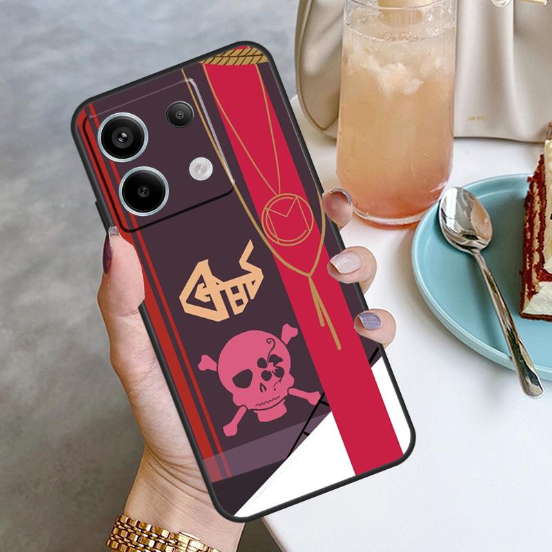Hololive Mori Calliope Case For Xiaomi Redmi Note 13 Pro 12 11 10 9 Note 12S 10S 11S 9S Redmi 12 10C 12C 13C Cover