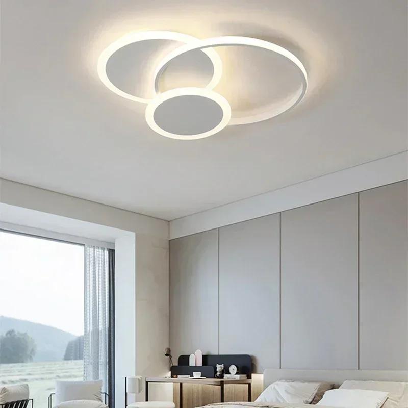 Modern Simple LED Ceiling Lamp For Living Room Bedroom Study Baby Room Kitchen Aisle Loft Chandelier Lighting Fixture Home Decor
