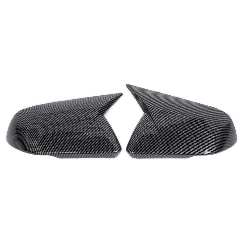 Dekorativ ram för bilens backspegel, skyddskåpa för Ford Mustang 2015 och uppåt med blinkerslampa, biltillbehör för exteriören, ABS-plast