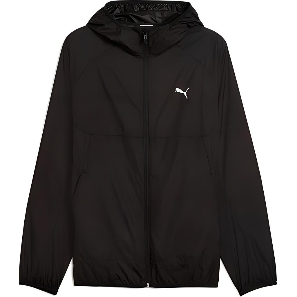 Puma Logo Woven Versatile Sports Jacket Men Jackets Black 687554-01