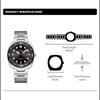 NAVIFORCE Men's Watch Quartz Calendar Luminous Pointer Stainless Steel Strap Waterproof Fashion Casual Watch NF9250