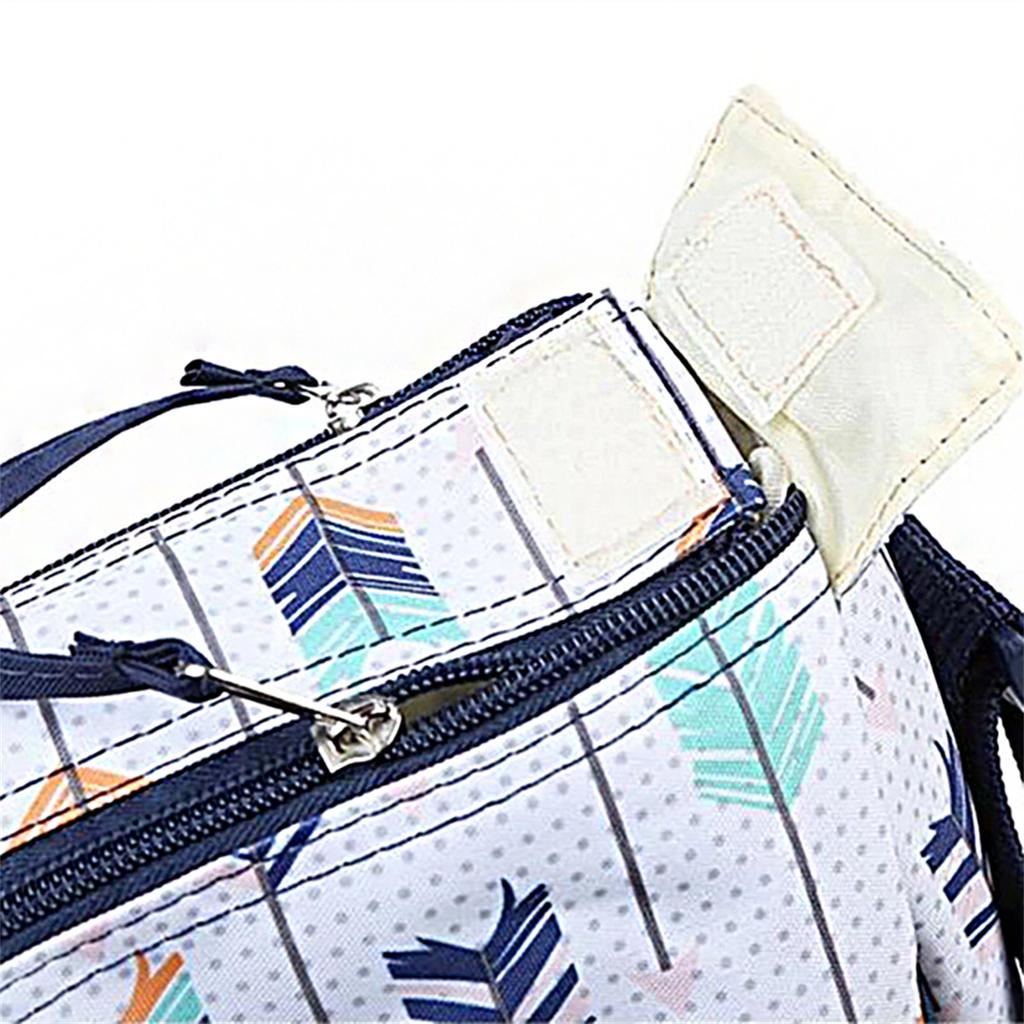 Mommy Bag Five Piece Set Multi Functional Large Capacity Single Shoulder Oblique Straddle Bag Mommy Bag Urinary Cloth Bag