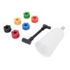 8Pcs Engine Oil Funnel Set Nylon Steel Anti Leakage High Temperature Proof Automotive Engine Oil Dispenser Funnel Kit