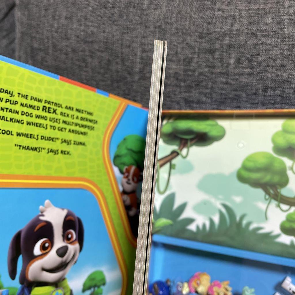 [USED] Paw Patrol My Busy Book with 10 Figures