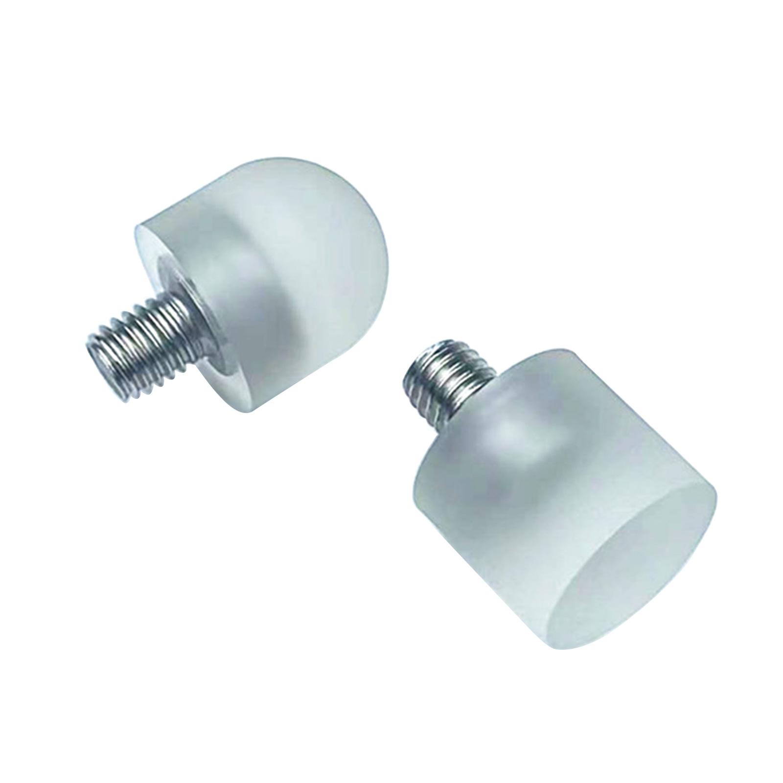 

2 шт. жестких мягких колпачков и наконечников M8 для винтов с крючком и резиновым молотком, инструменты для ремонта вмятин на автомобиле, советы по ремонту вмятин без покраски прозрачный