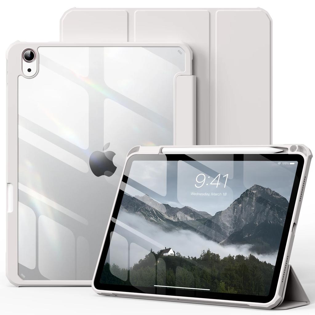 Transparent Acrylic Back Case for IPad Pro Air 13 11 12.9 10 9 8 7 6 5 4 Th Gen Mini 6 Soft Skin Feel Shockproof Protect Cover