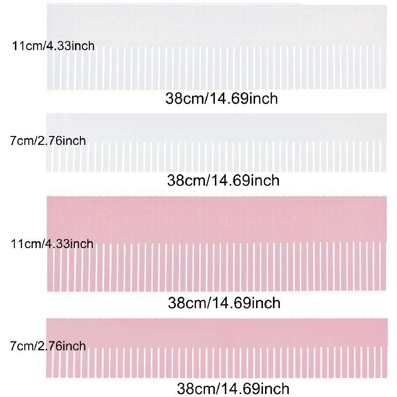 10Pcs Drawer Dividers,Adjustable Divider Drawer, Drawer Organiser System, Drawer Divider for Cupboard, Underwear, Socks