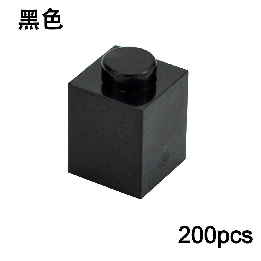200PCS DIY 1x1 Dots Building Blocks Thick Figures Bricks Educational Creative Size 1*1 Dot Compatible With 3005 Toy for Children