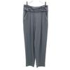 High Waist Tapered Pants 42 Gray Tack Women Used