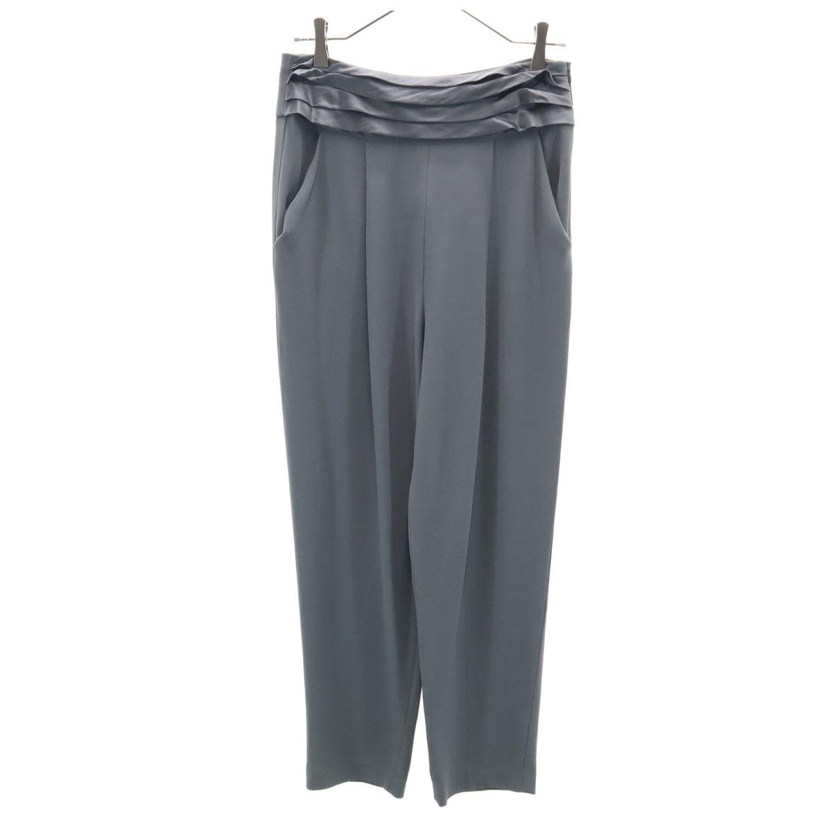 

Emporio Armani high waist Tapered pants 42 gray tack Women Used