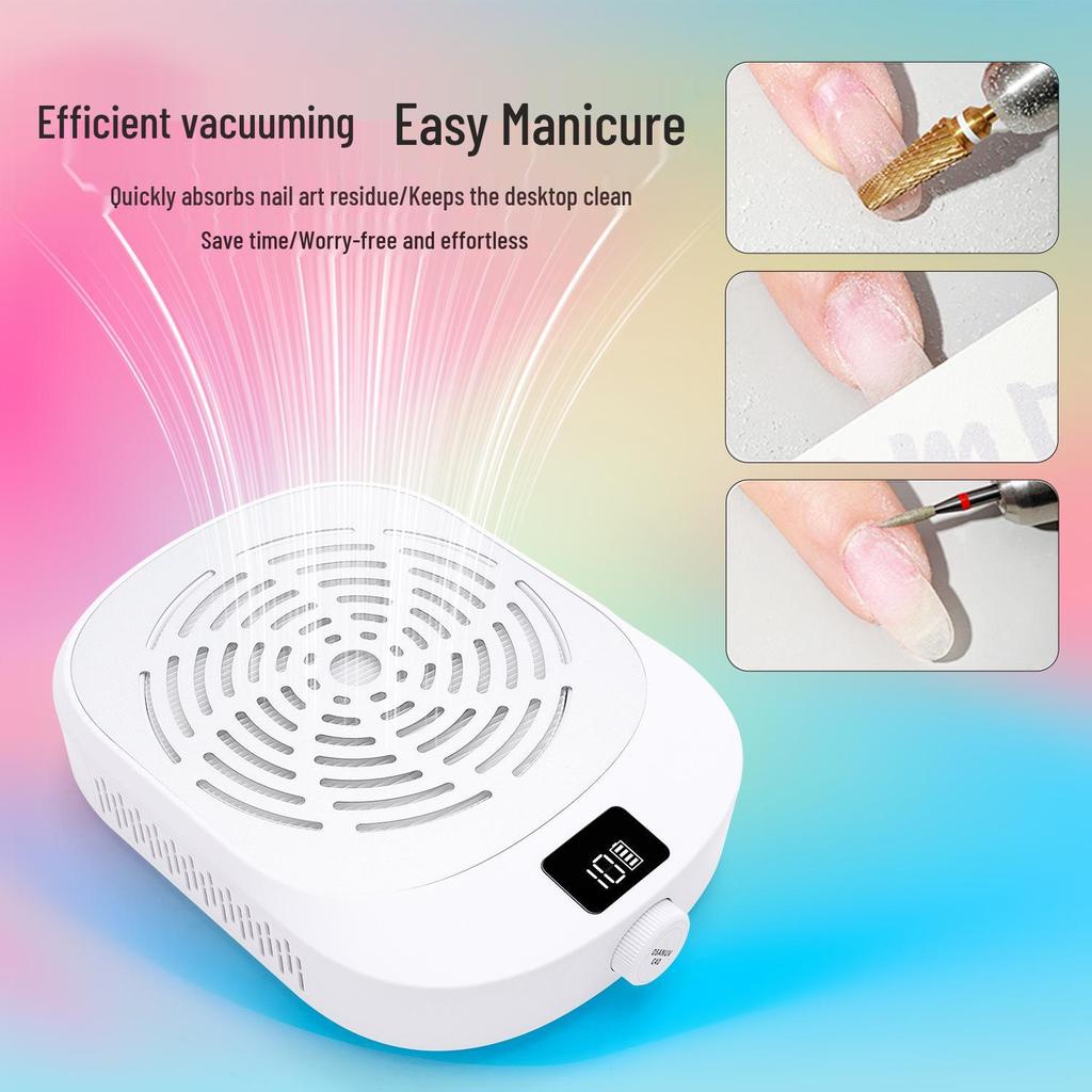 Nail Art Silent High Suction Vacuum Cleaner and Dust Grinder