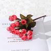 Realistic Buds Rose Silk Floral Arrangement For Outdoor Events Home Photography Decoration