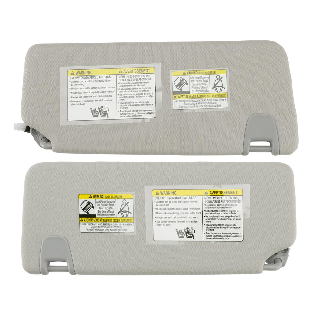 Left Right Sun Visor W/Light 96401-EZ70B 96400-EZ70B For   Titan 2004-2024