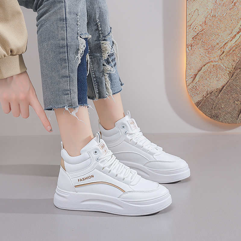 Mote Vei Plattform Billige Dame Sneakers Tennissko Dame Sneakers Beige Støvler For Kvinner Sport Nyheter Loafers Tene