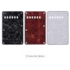 6 Holes 3-Ply Guitar Backplate Tremolo Back Cover Replacement for ST Electric Guitar