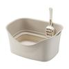 Bonbi Easy Cat Toilet W Block Ivory