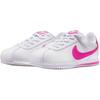 Nike Cortez Easy On Versatile Comfortable Simple Low Top Kids Running Shoes Kids sneaker White Pink IH7656-102