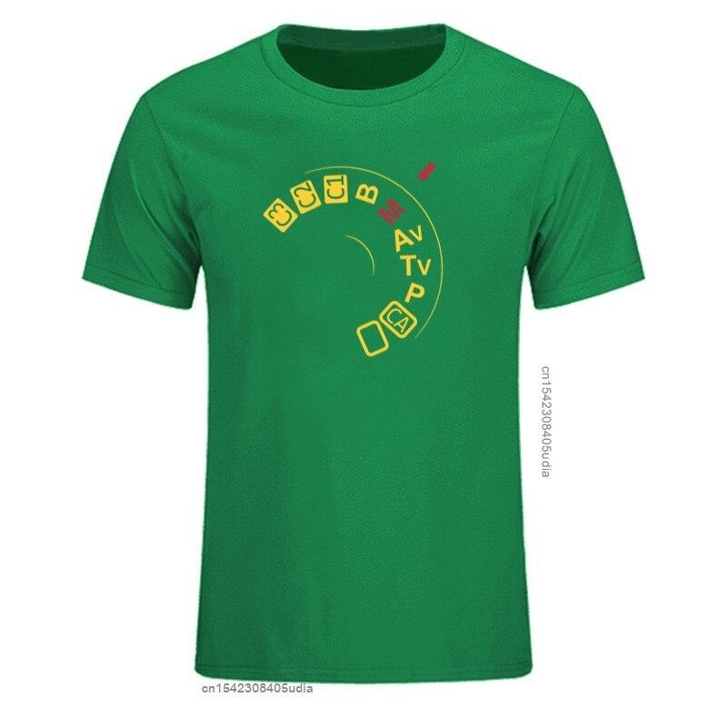 Summer Fashion Camera Button Shoot Manual Tshirts Men Short Sleeve Photography T Shirts Men Camisetas T Shirt Tee Top Clothes