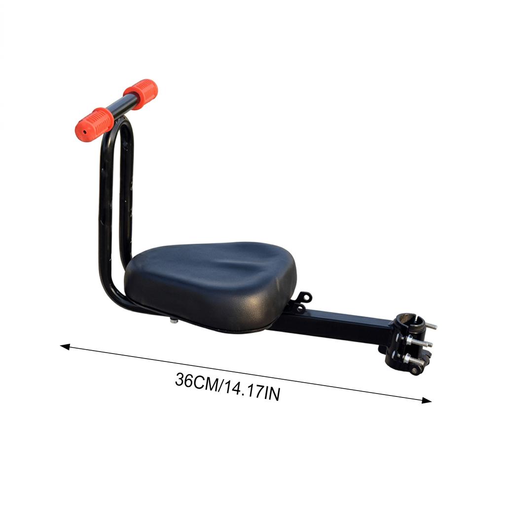 Universal Front Child Safety Seat For Mountain Bikes E Bikes Multi-Functional Installation Comfortable Riding Experience