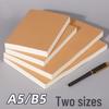 Thickened Student Retro Notepad: Large Blank Drawing & Diary Book