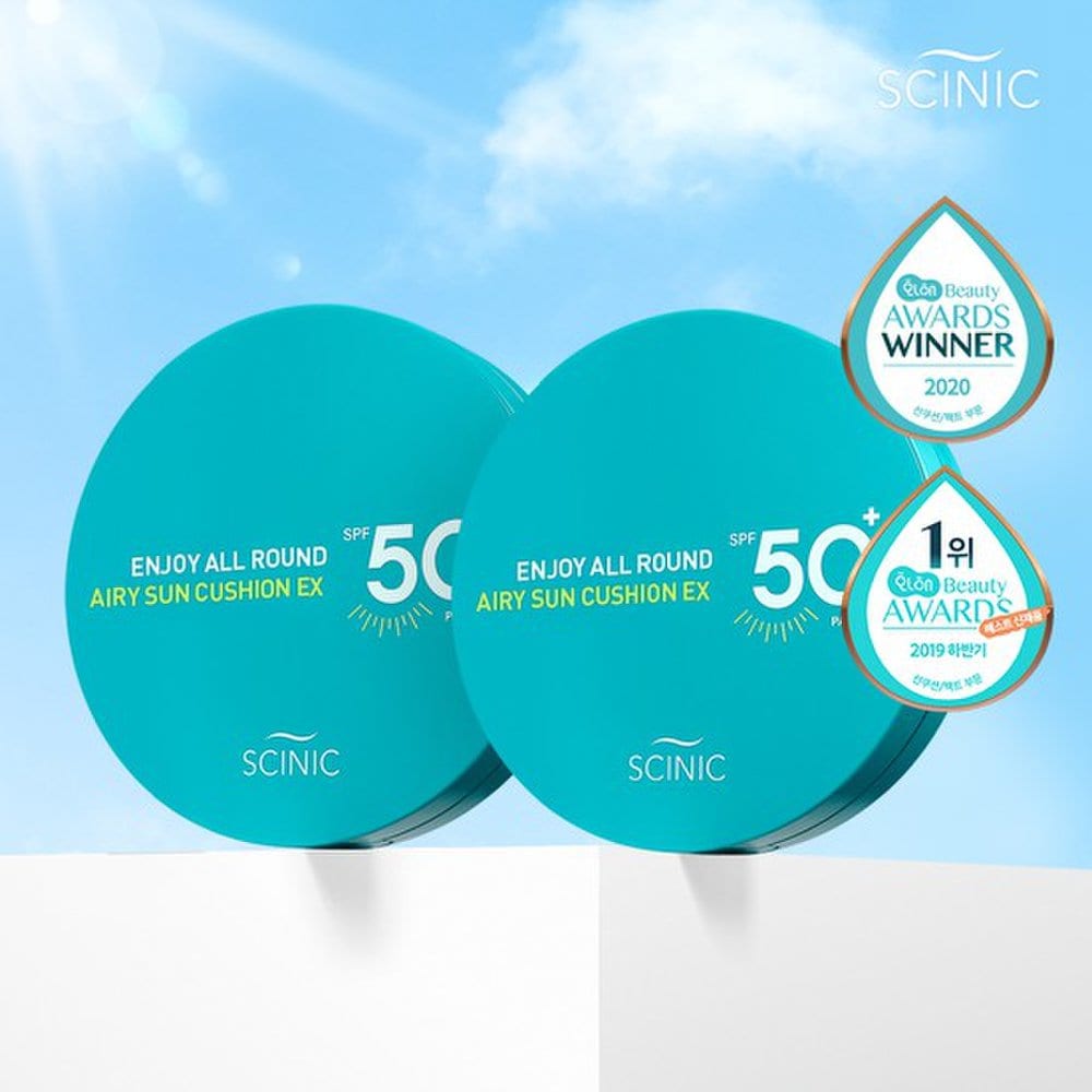 Enjoy All-Round Airy Sun Cushion 1+1