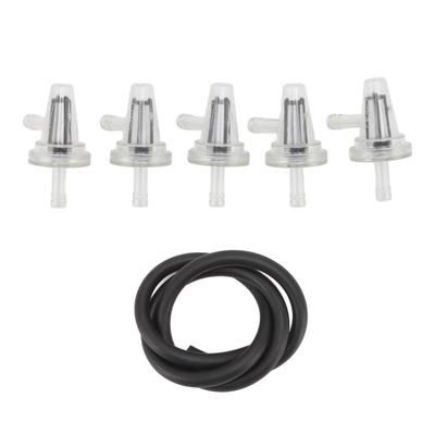 Fuel Filter Kit 90 Degrees Right Angle Inline Fuel Filter for DT100 DT125 DT175 BW350 BW50 BW80 1/4