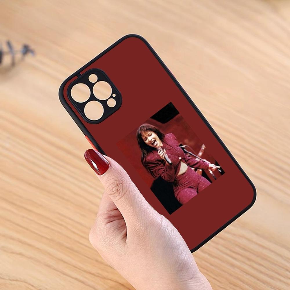 

Selena Quintanilla Phone Case Black Matte For IPhone 16ProMax 15 13 12 11 14 Pro Max Mini Plus SE2020 XS Max XR Cover iPhone 15