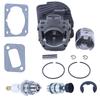 45mm Cylinder Piston Big Bore Kit For Husqvarna 340 340e 345 346XP 353 351 350 Chainsaw Parts with Decompression Valve 537253002