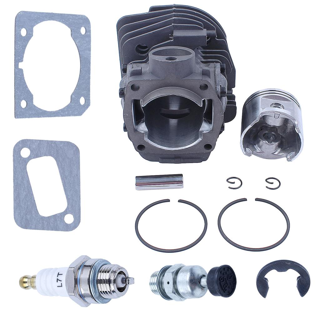 45mm Cylinder Piston Big Bore Kit For Husqvarna 340 340e 345 346XP 353 351 350 Chainsaw Parts with Decompression Valve 537253002