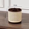 Durable Large Capacity Cosmetics Storage Rack Versatile Multiple Compartments Lipstick Organizer Rotating Pencil Box for Women