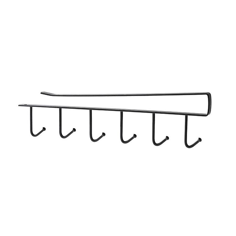 Кухонный подвесной крючок без сверления органайзер для подвешивания на дверцу шкафа сверхпрочная полка для хранения инструментов 649₽