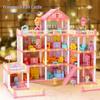 Princess Dream Castle Dollhouse DIY Set for Kids - Perfect Role-Playing Gift for Girls