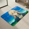 Anime V-Violet E-Evergarden Floor Mat Diatomite Bath Mat, Quick Dry, Absorbent, Multi-Scene Mat