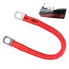 2 Gauge Wire - 2 AWG Cable with Ring Terminal, Ground Wire
