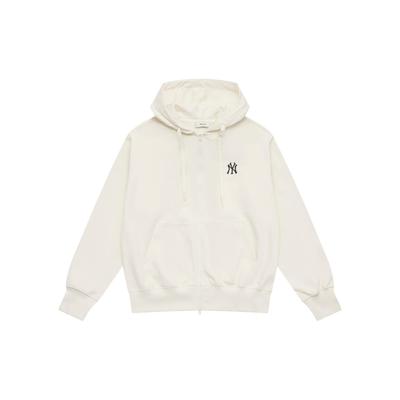MLB New York Yankees Basic Kollektion SS25 Sweatshirt Unisex Creme 3ATRB0151-50CRS