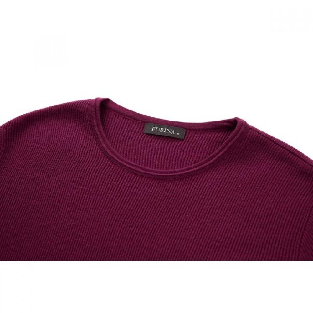 FURINA Hybrid Cashmere Ottoman Flexible Sweater Niju