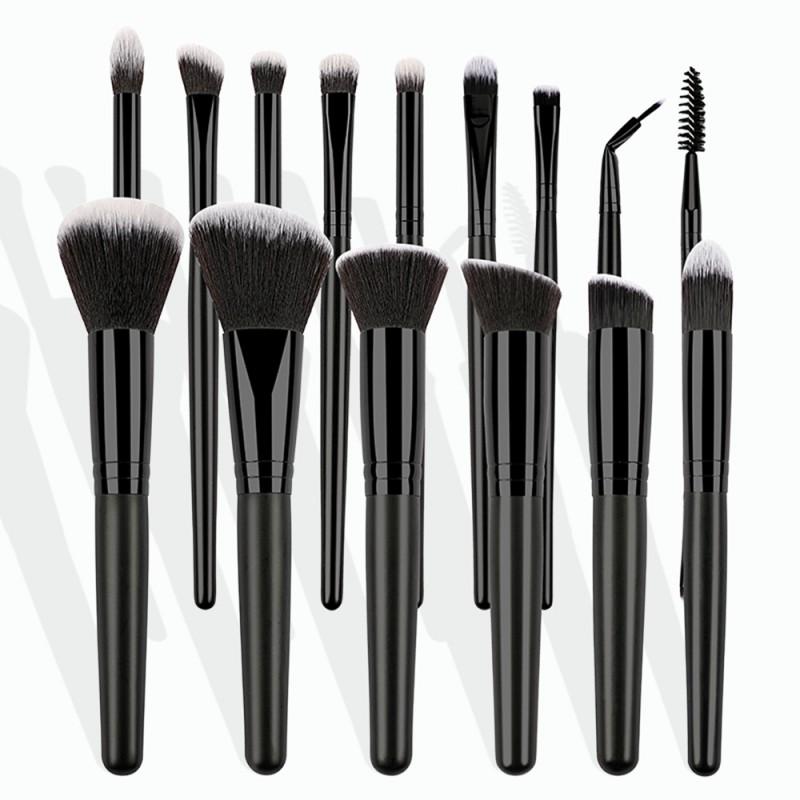 15pcs Makeup Brushes Set Professional Face Blending Concealer Foundation Powder Eyeshadow