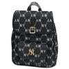 New MLB Polyester Backpack Unisex Black 7ABKMD74-50BKS