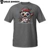 Zombie Snowman T-Shirt – Creepy Undead Winter Horror Cartoon Tee