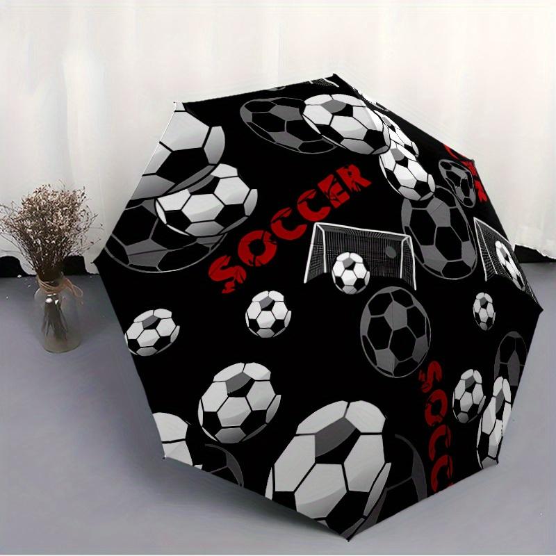 Soccer Umbrella Automatic Opening and Closing Folding Portable Automatic Automatic Umbrella All Seasons Universal Travel Daily